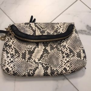 Snakeskin shoulder/cross body bag